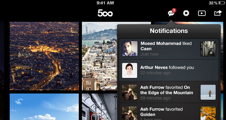 Notifications new in version 1.5